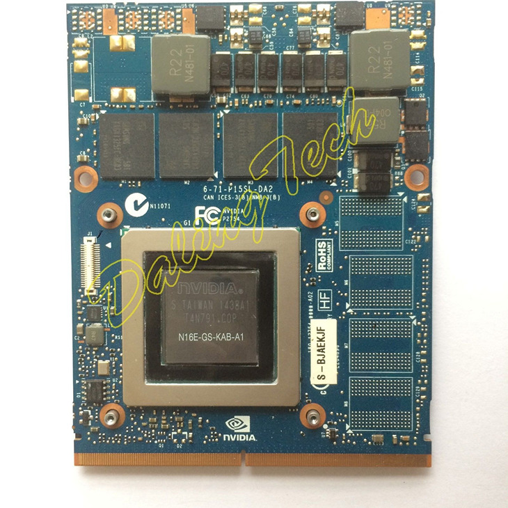 Nvidia GeForce GTX 965M Graphics GPU Card N16E-GS 4Gb For DELL - zum Schließen ins Bild klicken